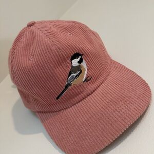 Adorable corduroy Bird Collective Cap
